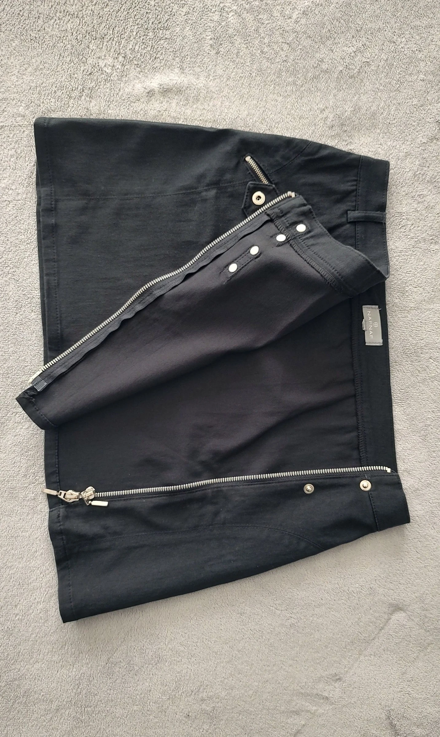 Falda recta elegante con cierre - Talla 36/S - Naf Naf – photo 4